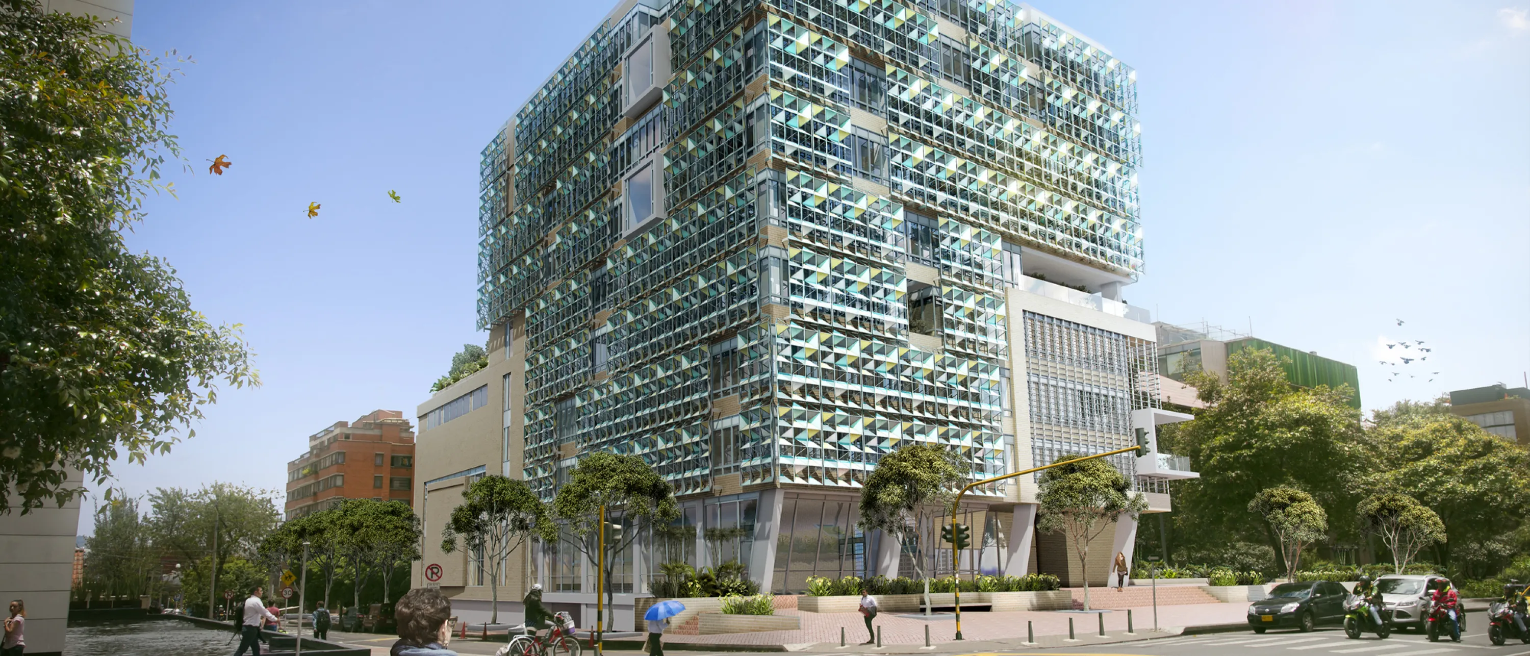 Photograph of the university building
