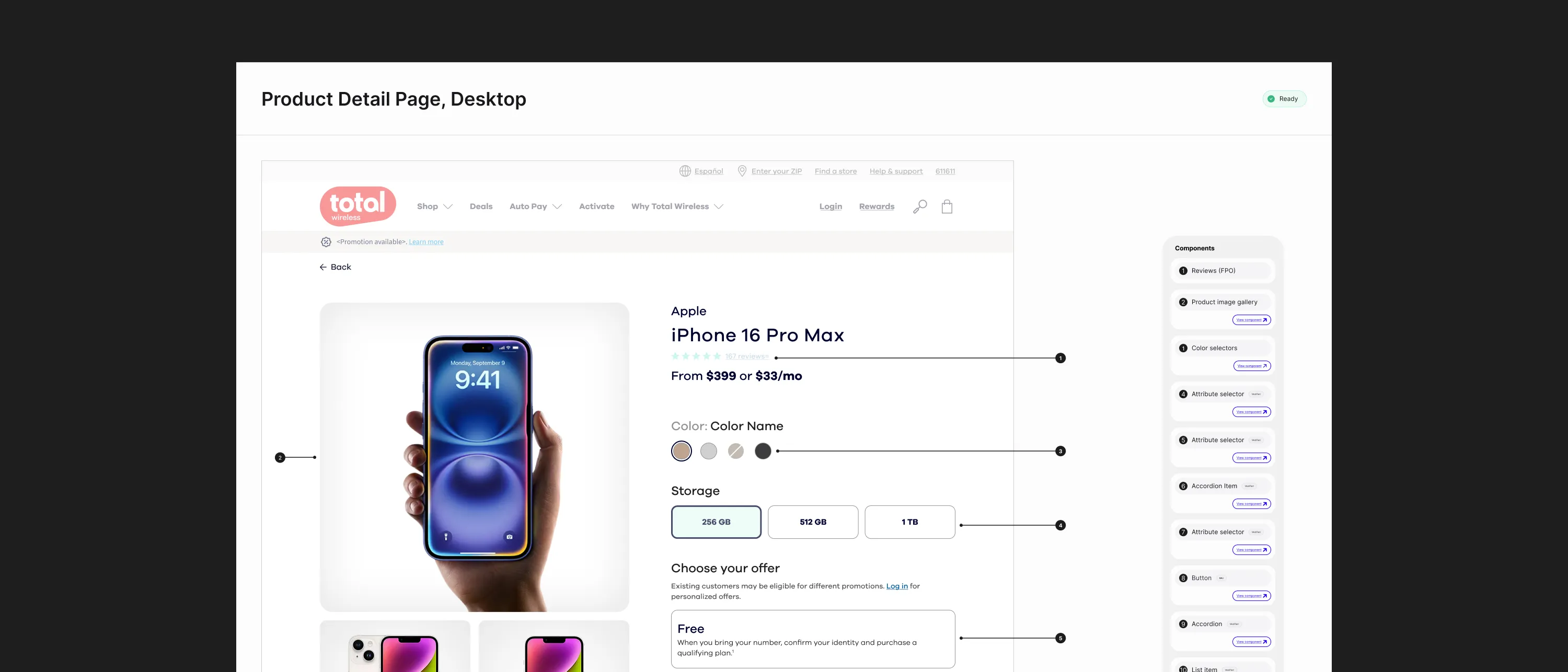 Screenshot of a documentation page of the PDP