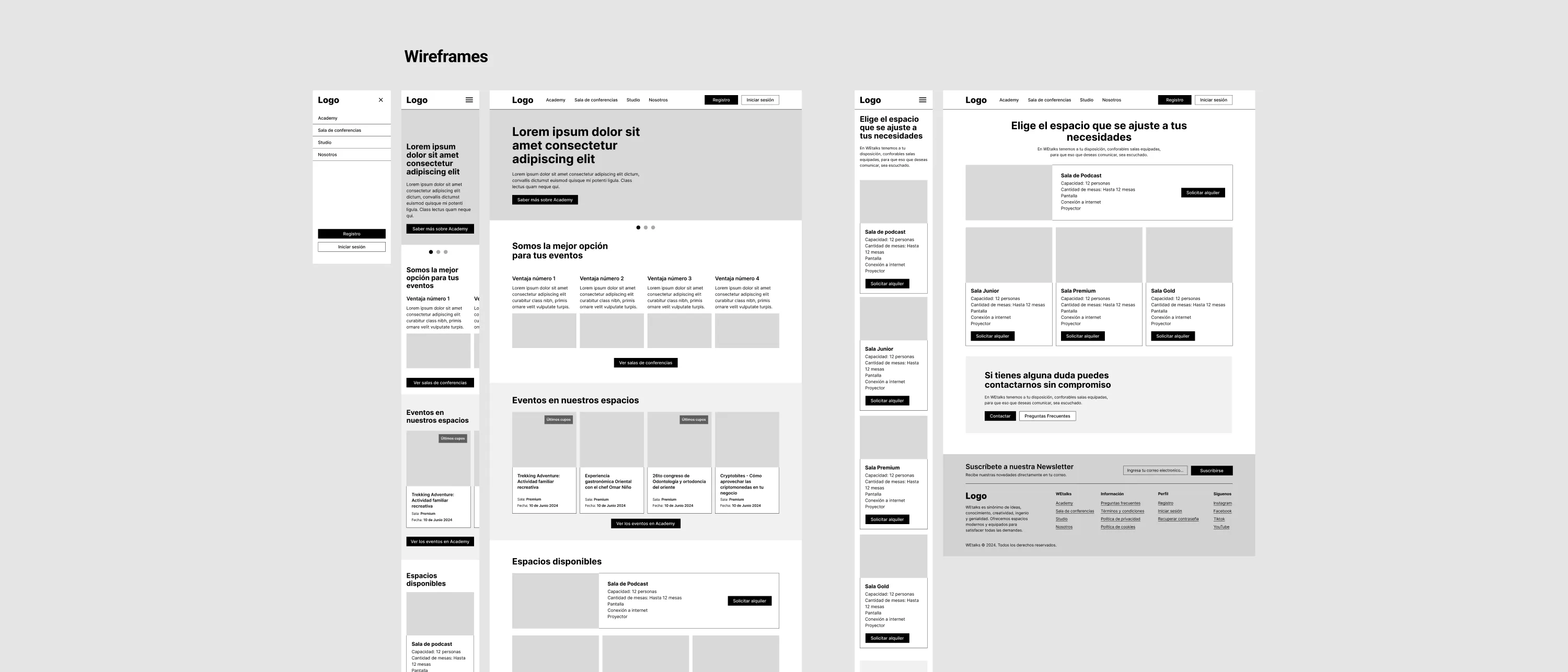 Wireframes